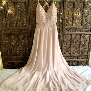 Kennedy Blue Blush Pink Formal Gown